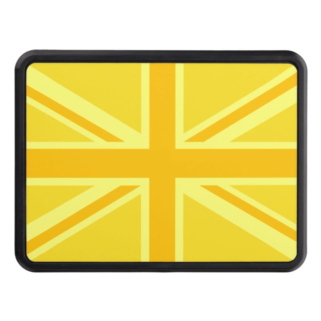 Cubierta Para Remolque Unión muy amarilla Jack Bandera británica (Anverso)