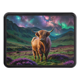 Cubierta Para Remolque Vaca Highland Bajo Las Estrellas