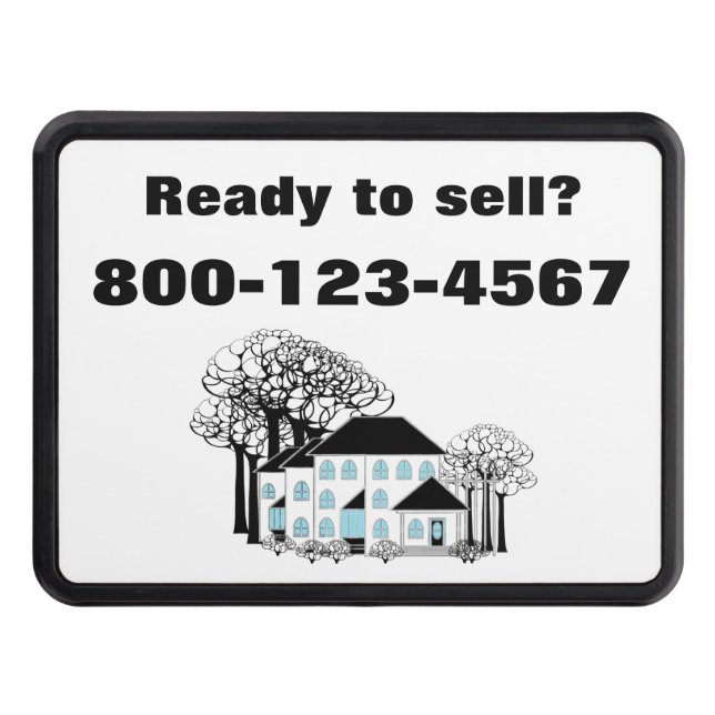 Cubierta Para Remolque Vender promoción inmobiliaria (Anverso)