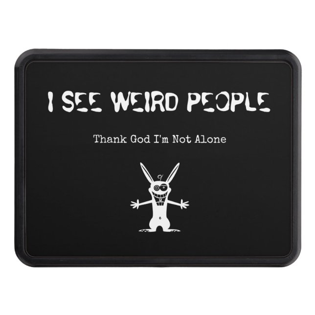 Cubierta Para Remolque Veo Personas Raras (Anverso)