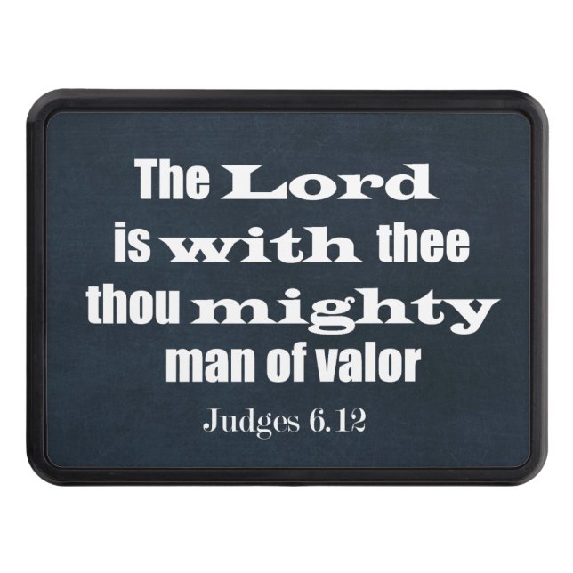 Cubierta Para Remolque Verso bíblico para hombres (Anverso)