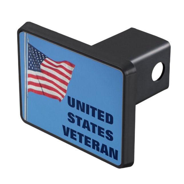 Cubierta Para Remolque Veterano de Estados Unidos con la bandera (Parte superior derecha)
