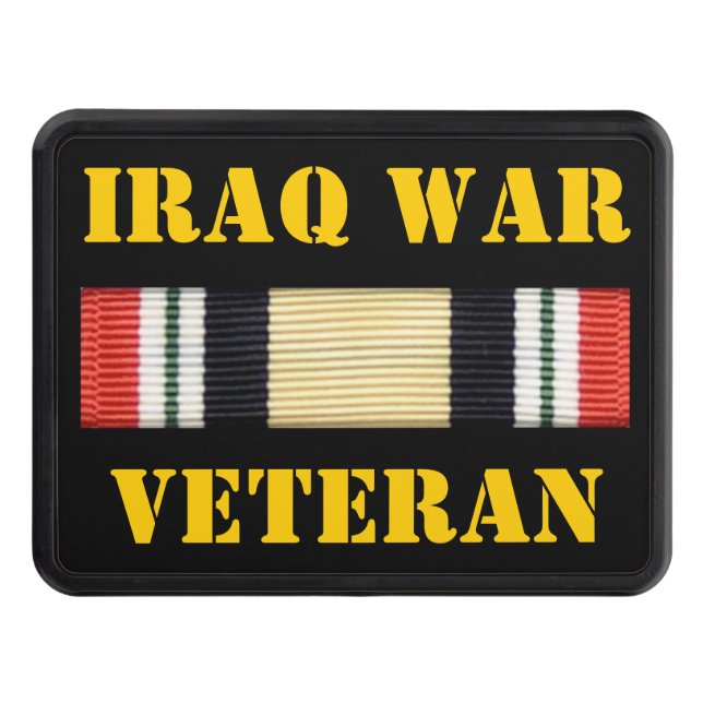 CUBIERTA PARA REMOLQUE VETERANO DE GUERRA DE IRAQ (Anverso)