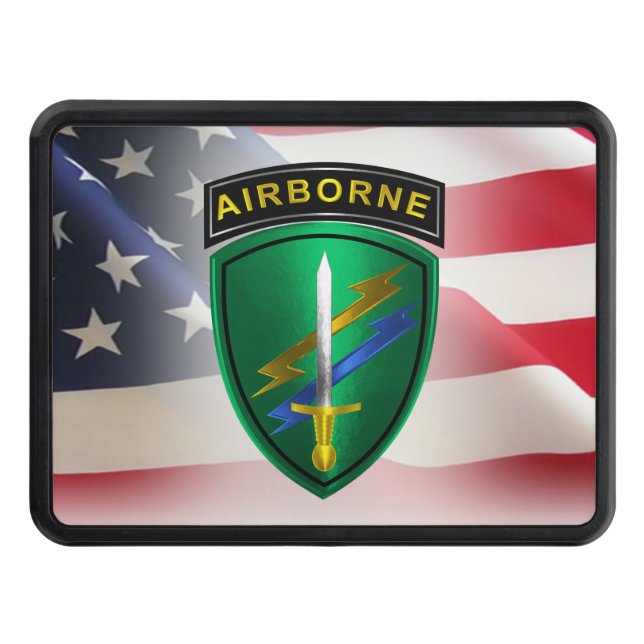 Cubierta Para Remolque Veterano de operaciones psicológicas orgulloso (Anverso)