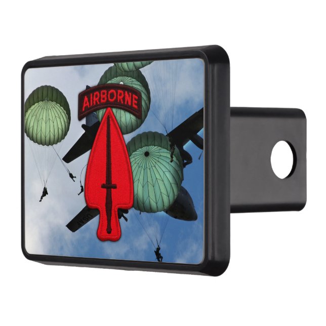 Cubierta Para Remolque Veterinarios especiales de los veteranos de USASOC (Izquierda)