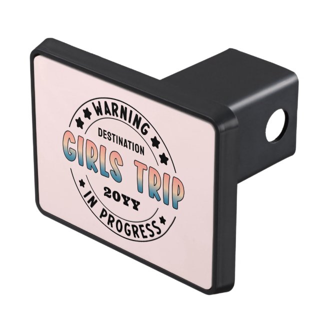 Cubierta Para Remolque Viaje de Chicas personalizados en curso Gradiente  (Parte superior derecha)