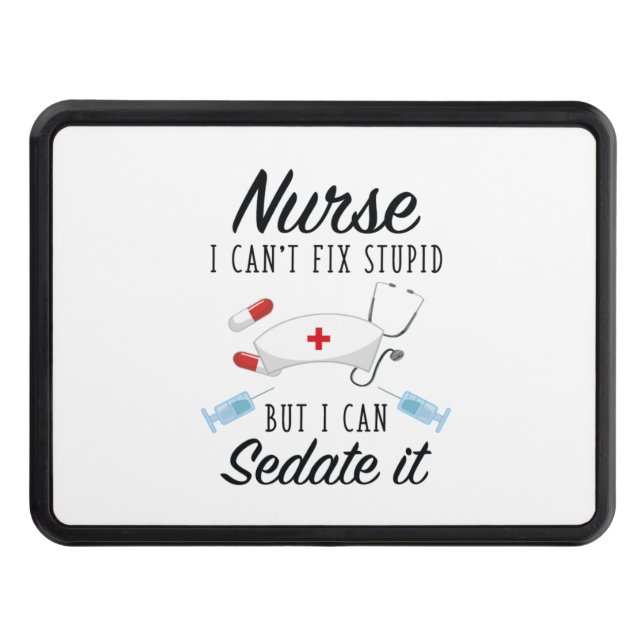 Cubierta Para Remolque Vida de Enfermería| Enfermera puede sedarlo (Anverso)