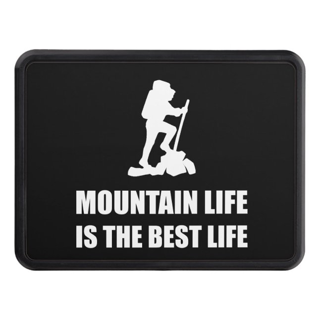 Cubierta Para Remolque Vida de la vida de la montaña la mejor (Anverso)