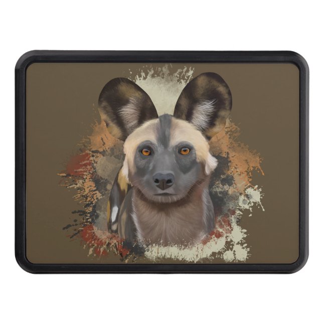 Cubierta Para Remolque Vida silvestre de los perros salvajes africanos Re (Anverso)