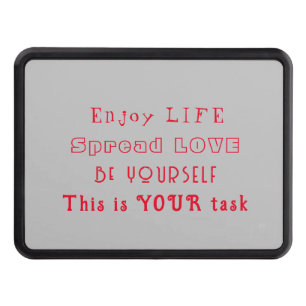 Cubierta Para Remolque Vida y amor - Cobertura de la garganta