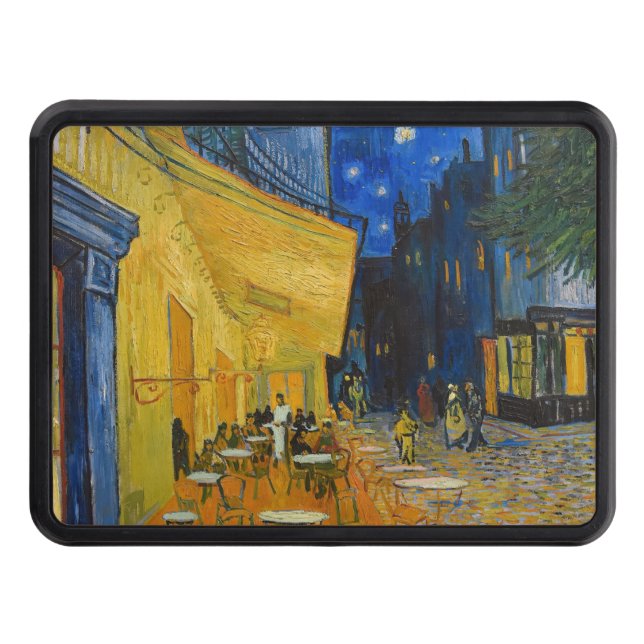 Cubierta Para Remolque Vincent van Gogh - Cafe Terrace de noche (Anverso)