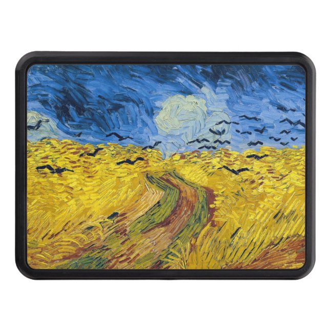 Cubierta Para Remolque Vincent van Gogh - Wheatfield con cuervos (Anverso)