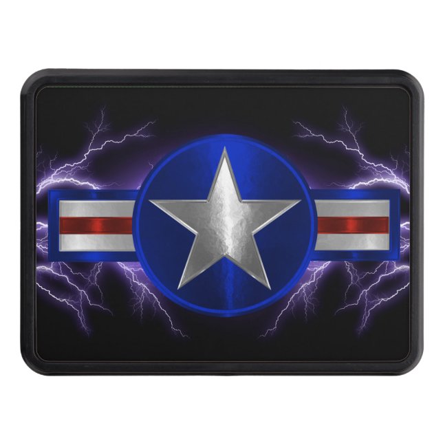 Cubierta Para Remolque Vintage Air Force Veteran (Anverso)