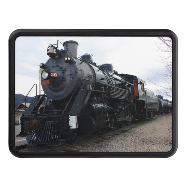 Cubierta Para Remolque Vintage Railroad Steam Train (Anverso)