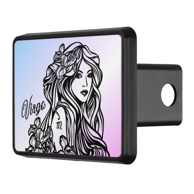 Cubierta Para Remolque Virgo El Púrpura Virgen Zodiaco (Izquierda)