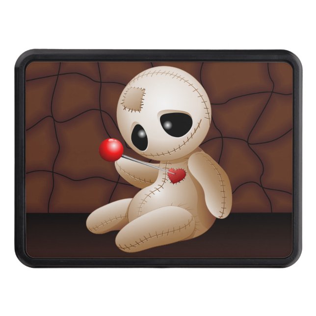 Cubierta Para Remolque Voodoo Doll Personalizado enamorado (Anverso)
