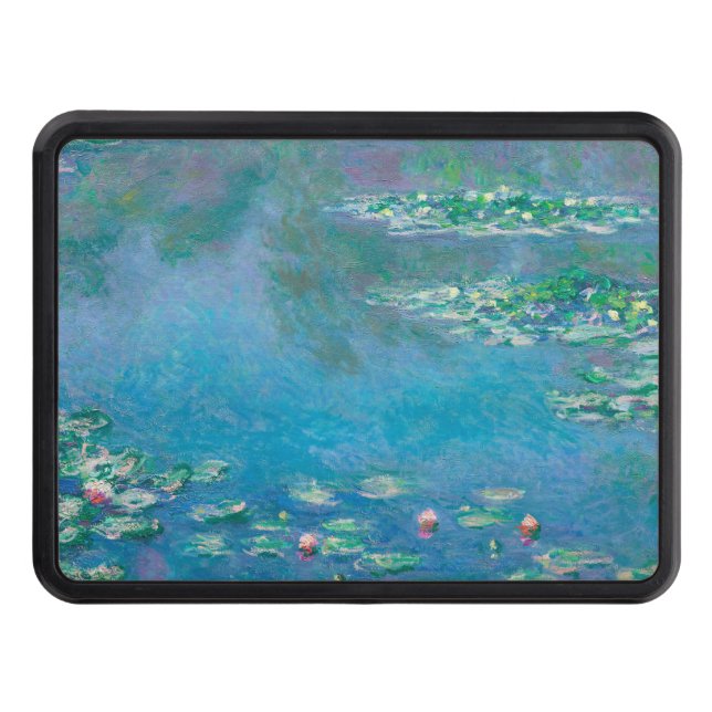Cubierta Para Remolque Waterlilies por la pintura Bella Artes de Claude M (Anverso)