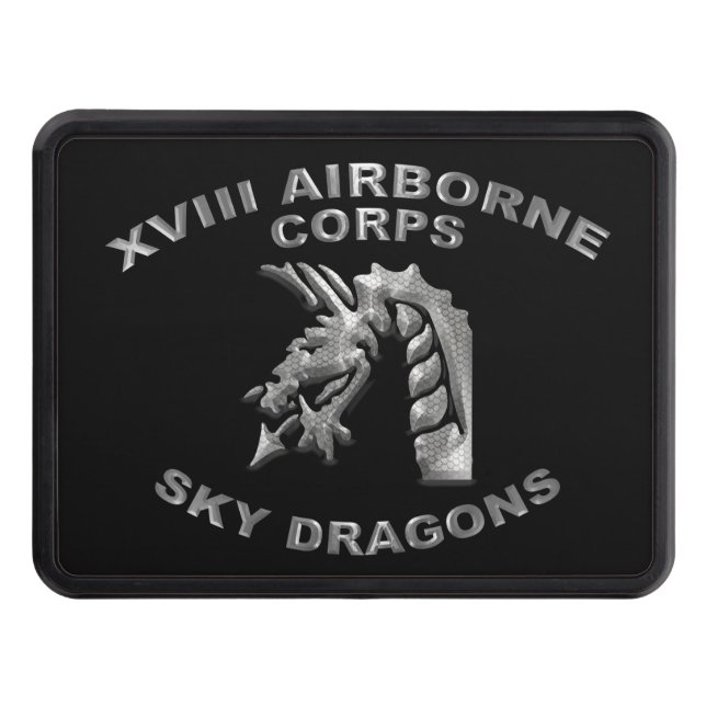 Cubierta Para Remolque XVIII Airborne Corps  (Anverso)