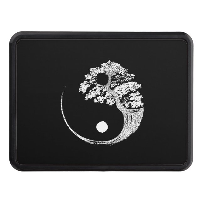 Cubierta Para Remolque Yin Yang Bonsai Árbol Budista Japonés Zen (Anverso)