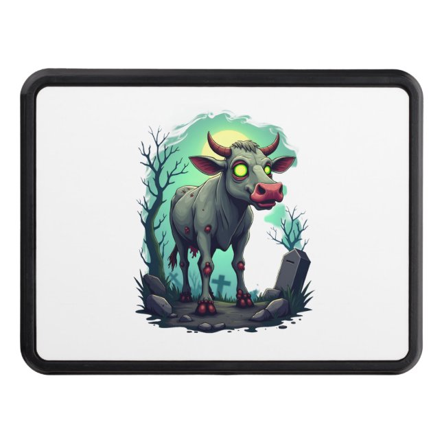 Cubierta Para Remolque Zombie Cow Apocalypse (Anverso)