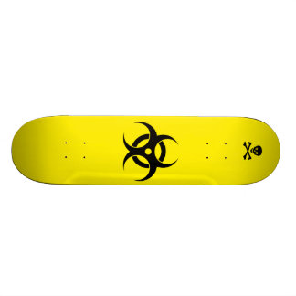 Cubierta para skateboard Bio Hazard Personalizado