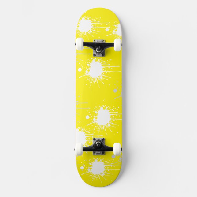Cubierta para skateboard de resumen de Rubor con a (Anverso)