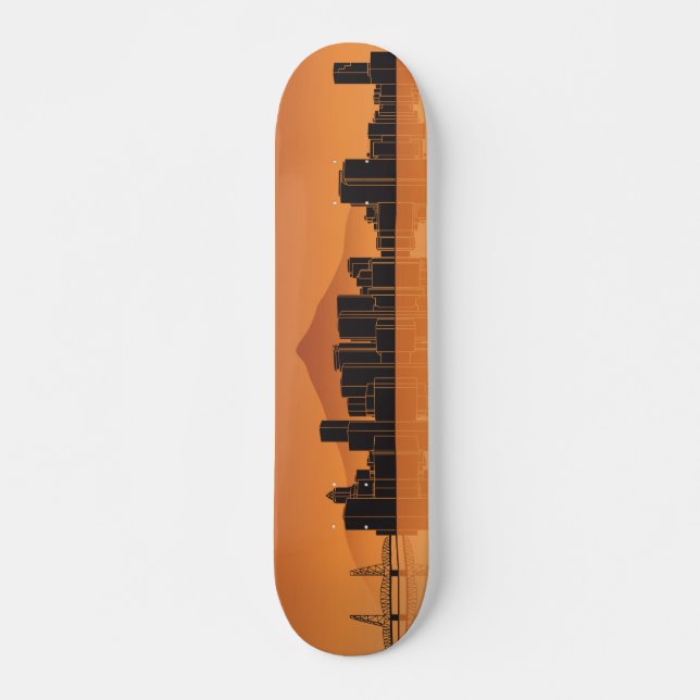 Cubierta para skateboard - Skyline Portland - Nara (Anverso )