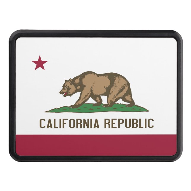 Cubierta patriótica con bandera de California (Anverso)