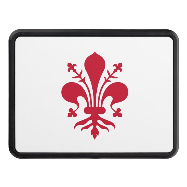 Cubierta patriótica con bandera de Florencia (Anverso)