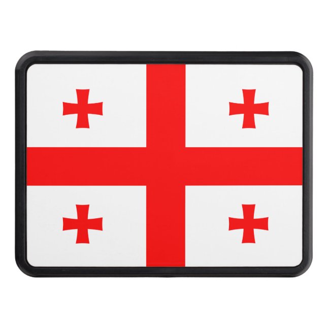 Cubierta patriótica con bandera de Georgia (Anverso)