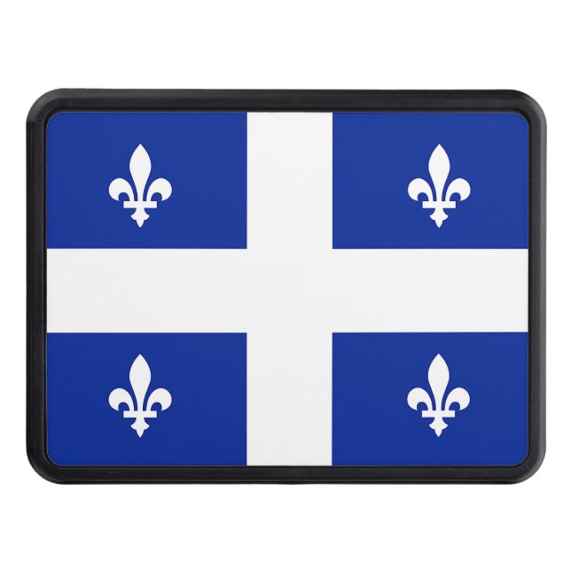 Cubierta patriótica con bandera de Quebec (Anverso)