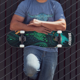 Cubierta personalizada de skateboard "Mystic Owl"