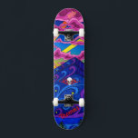 Cubierta psicodélica para skateboard<br><div class="desc">Haga de este Deck psicodélico para Skateboard su propio texto. Para acceder a las herramientas de edición avanzadas,  vaya a "Personalizar esta plantilla" y haga clic en "Detalles",  desplácese hacia abajo y presione el enlace "clic para más personalizares".</div>