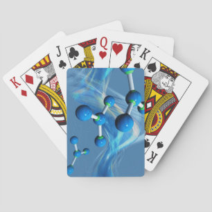 Cubierta química para jugar cartas