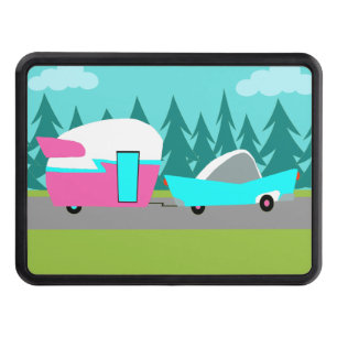 Cubierta retra del remolque de enganche del