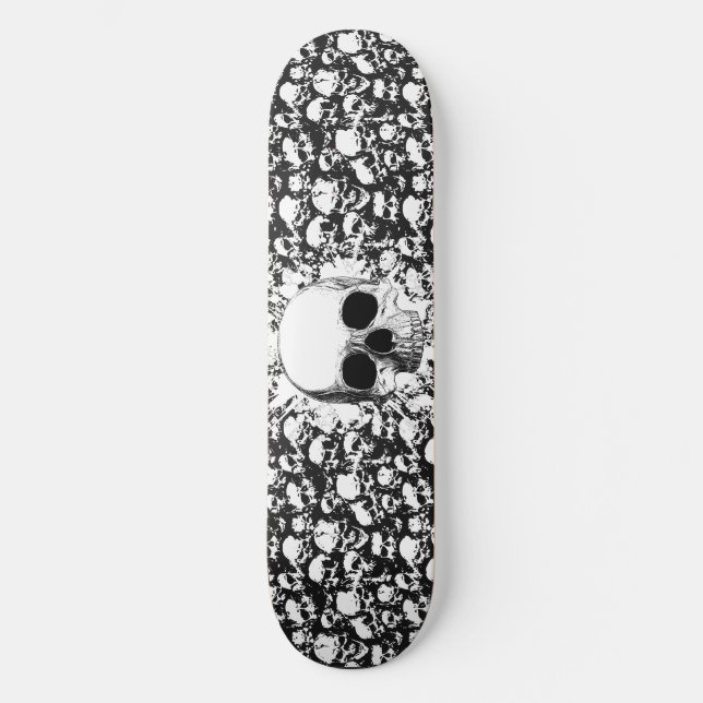 Cubierta Skull Skateboard (Anverso)