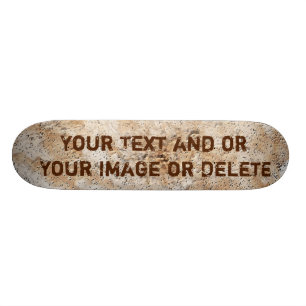 Cubiertas de SkateBoard Personalizadas, tu TEXTO e