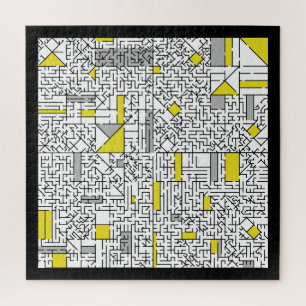 Cubism Maze Jigsaw Puzzle