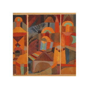 Cubismo abstracto colorido Klee Arte Moderno