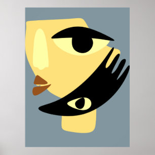Cubismo abstracto moderno en línea arte