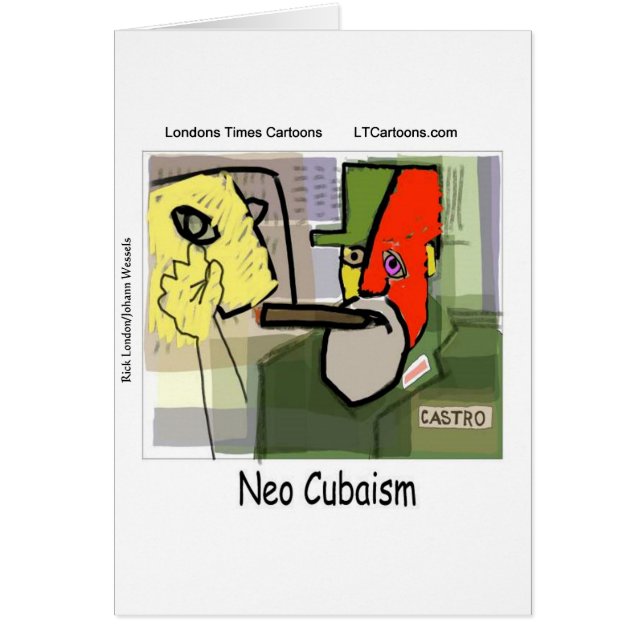 Cubista Castro NeoCubismo Divertido (Frente)
