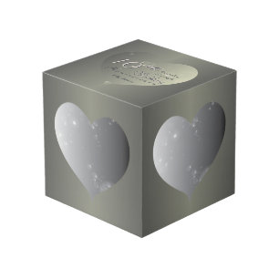 Cubo 10.º Aniversario Boda Tin Color Frames