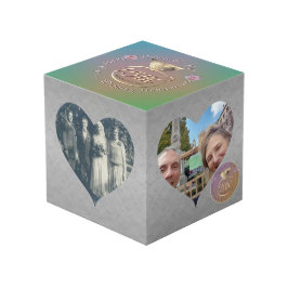 Cubo 15.º aniversario de Crystal Boda