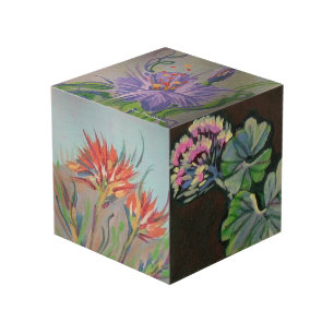Cubo 5 pinturas de Carmel Gardens de Chloe Dee Noble