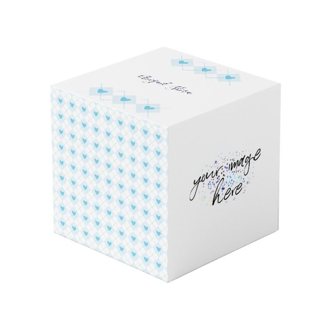 Cubo Agradable Argyle (Angulo Anverso)