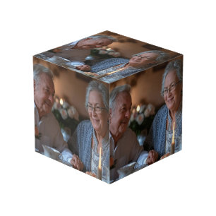 Cubo Agregar Foto de Aniversario Personalizar