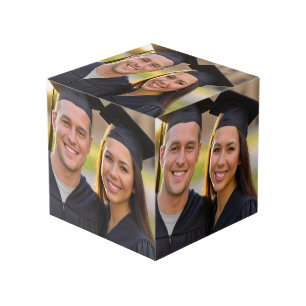 Cubo Agregar foto de graduación personalizada