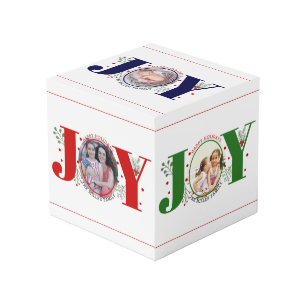 Cubo Alegría y bayas Navidades de Happy Holidays