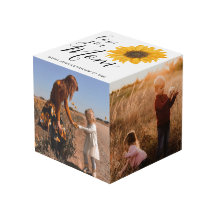 Amar a tu mamá Collage de fotos familiar girasol