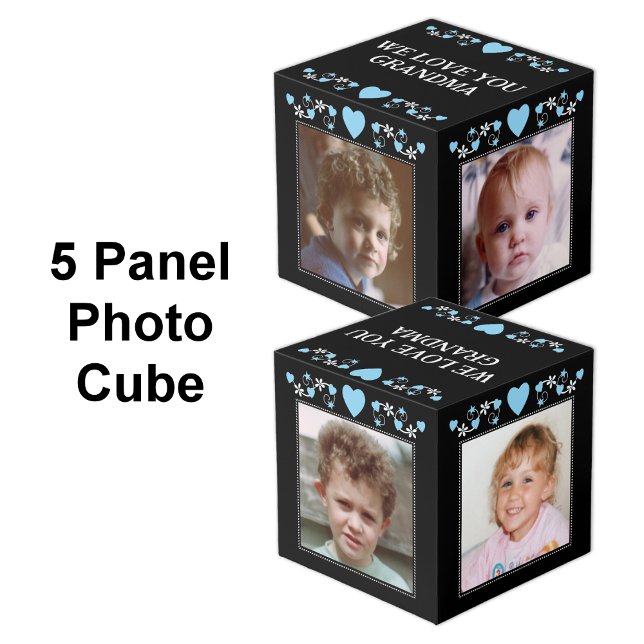 Cubo Añadir 4 imágenes que nos encantan, abuela azul ne (Subido por el creador)